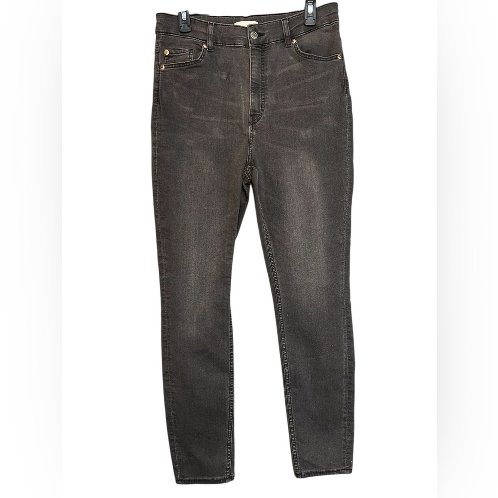 H&M Dark Gray Denim Skinny Jeans, EUC